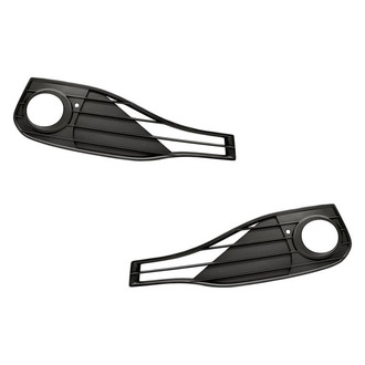 Replacement - Front Outer Driver and Passenger Side Fog Light Bezel Set (Standard Line)
