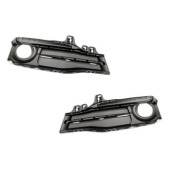 Replacement - Front Lower Outer Driver and Passenger Side Fog Light Bezel Set (Standard Line)