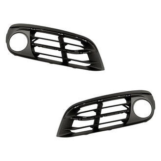 Replacement - Front Driver and Passenger Side Fog Light Bezel Set (Standard Line)
