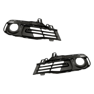 Replacement - Front Driver and Passenger Side Fog Light Bezel Set (Standard Line)