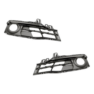 Replacement - Front Driver and Passenger Side Fog Light Bezel Set (Standard Line)