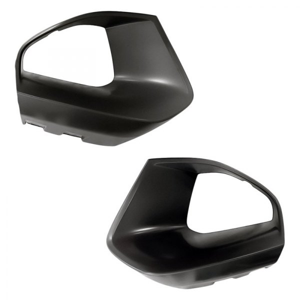 Replacement - Front Driver and Passenger Side Bumper Cover Air Duct Bezel Set