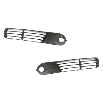 Replacement - Front Lower Driver and Passenger Side Fog Light Bezel Set (Standard Line)