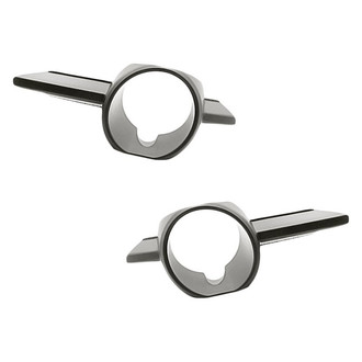 Replacement - Front Driver and Passenger Side Fog Light Trim Set (Standard Line)