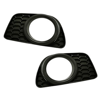 Replacement - Front Driver and Passenger Side Fog Light Cover Set (Standard Line)