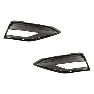 Replacement - Front Driver and Passenger Side Fog Light Bezel Set (Standard Line)