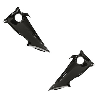 Replacement - Front Driver and Passenger Side Fog Light Bezel Set (Standard Line)