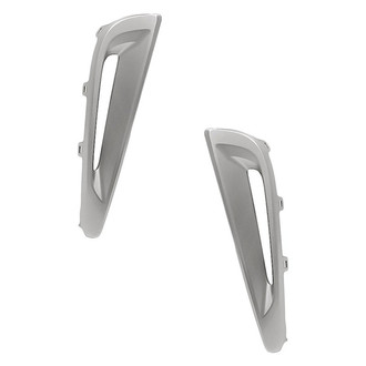 Replacement - Front Driver and Passenger Side Daytime Running Light Bezel Set (Standard Line)
