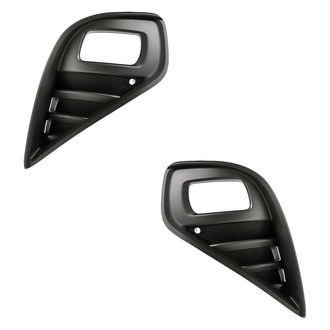 Replacement - Front Driver and Passenger Side Fog Light Bezel Set (Standard Line)