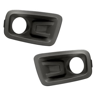 Replacement - Front Driver and Passenger Side Fog Light Bezel Set (Standard Line)