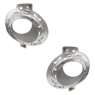 Replacement - Front Inner Driver and Passenger Side Fog Light Bezel Set (Standard Line)