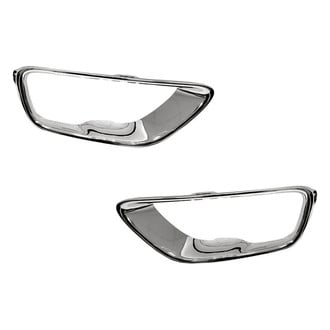 Replacement - Front Driver and Passenger Side Fog Light Trim Set (Standard Line)