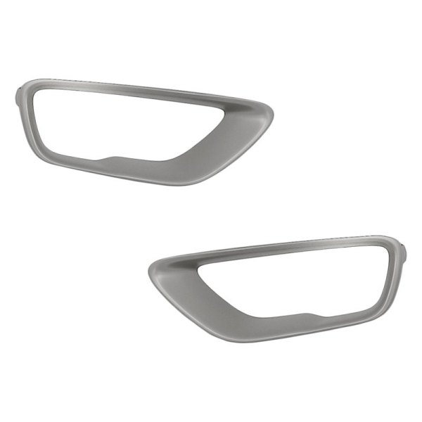 Replacement - Front Driver and Passenger Side Outer Fog Light Trim Set