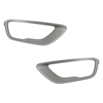 Replacement - Front Driver and Passenger Side Fog Light Trim Set (Standard Line)