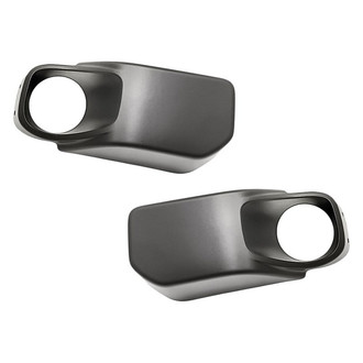 Replacement - Front Driver and Passenger Side Fog Light Bezel Set (Standard Line)