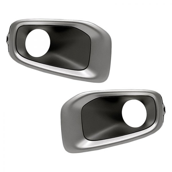 Replacement - Front Driver and Passenger Side Fog Light Bezel Set