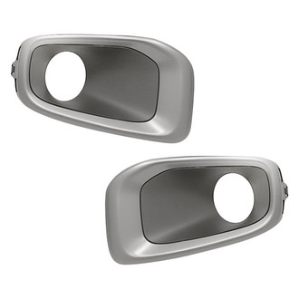 Replacement - Front Driver and Passenger Side Fog Light Bezel Set (Standard Line)