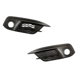 Replacement - Front Driver and Passenger Side Fog Light Bezel Set (Standard Line)