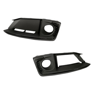 Replacement - Front Driver and Passenger Side Fog Light Bezel Set (Standard Line)