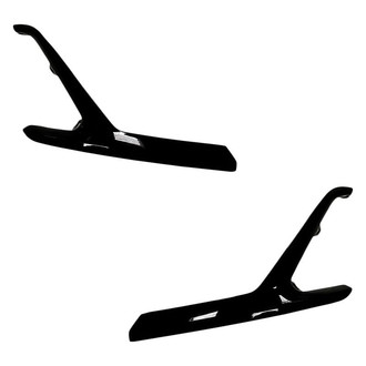 Replacement - Front Driver and Passenger Side Fog Light Trim Set (Standard Line)