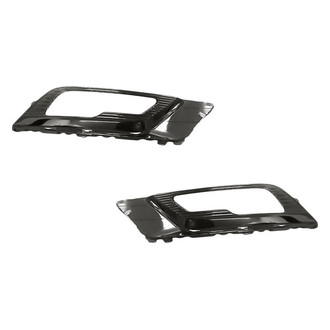 Replacement - Front Driver and Passenger Side Fog Light Bezel Set (Standard Line)