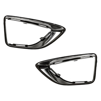 Replacement - Front Driver and Passenger Side Fog Light Trim Set (Standard Line)