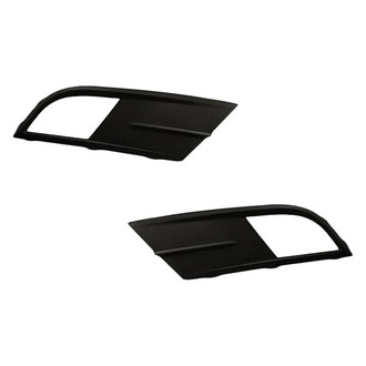 Replacement - Front Driver and Passenger Side Fog Light Bezel Set (Standard Line)