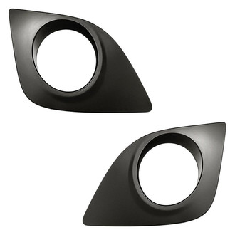 Replacement - Front Driver and Passenger Side Fog Light Bezel Set (Standard Line)