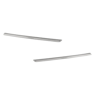 Replacement - Front Driver and Passenger Side Bumper Cover Molding Set (Standard Line)