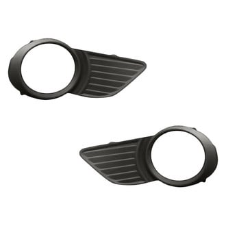 Replacement - Front Driver and Passenger Side Fog Light Bezel Set (Standard Line)