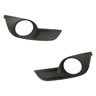 Replacement - Front Driver and Passenger Side Fog Light Bezel Set (Standard Line)