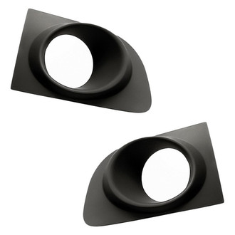 Replacement - Front Driver and Passenger Side Fog Light Bezel Set (Standard Line)