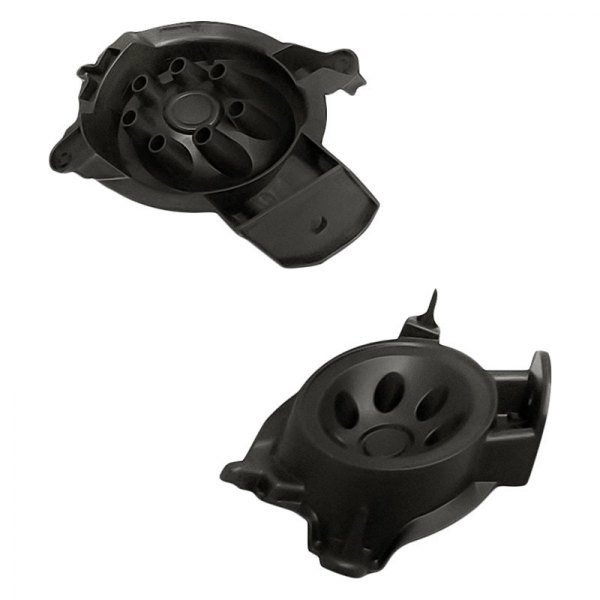 Replacement - Front Driver and Passenger Side Fog Light Cover Set