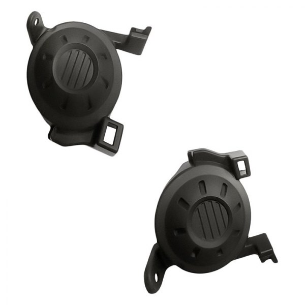 Replacement - Front Driver and Passenger Side Fog Light Cover Set