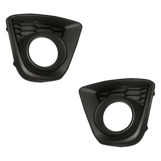Replacement - Front Driver and Passenger Side Fog Light Bezel Set (Standard Line)