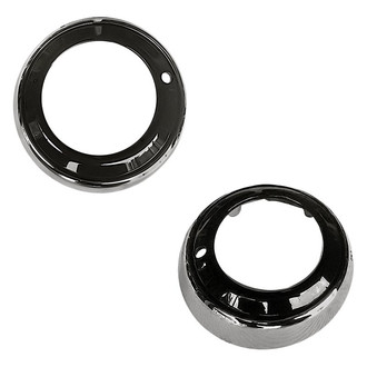 Replacement - Front Driver and Passenger Side Fog Light Trim Set (Standard Line)