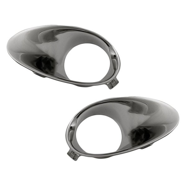 Replacement - Front Driver and Passenger Side Fog Light Bezel Set