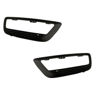 Replacement - Front Driver and Passenger Side Fog Light Bezel Set (Standard Line)
