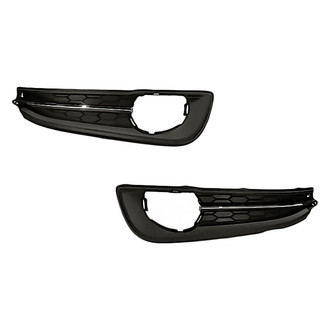 Replacement - Front Driver and Passenger Side Fog Light Bezel Set (Standard Line)