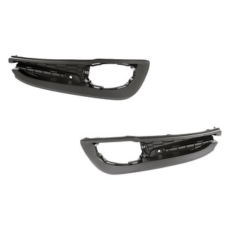 Replacement - Front Driver and Passenger Side Fog Light Bezel Set (Standard Line)