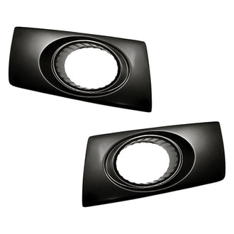 Replacement - Front Driver and Passenger Side Fog Light Bezel Set (Standard Line)