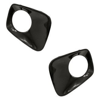 Replacement - Front Driver and Passenger Side Fog Light Bezel Set (Standard Line)
