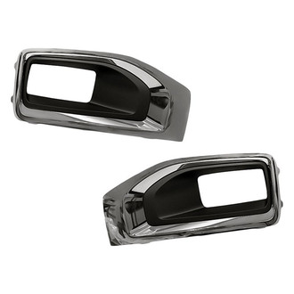 Replacement - Front Driver and Passenger Side Fog Light Bezel Set (Standard Line)