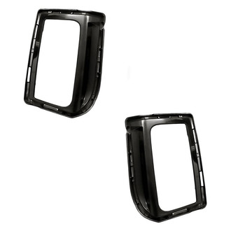 Replacement - Front Driver and Passenger Side Fog Light Bezel Set (Standard Line)
