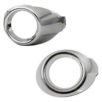 Replacement - Front Driver and Passenger Side Fog Light Bezel Set (Standard Line)