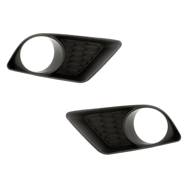 Replacement - Front Driver and Passenger Side Fog Light Bezel Set