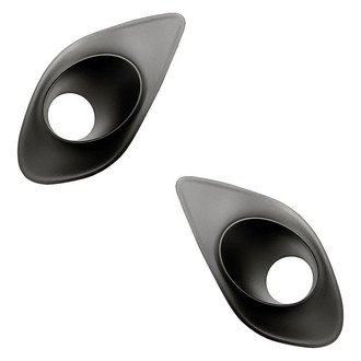 Replacement - Front Driver and Passenger Side Fog Light Bezel Set (Standard Line)