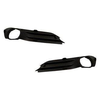 Replacement - Front Driver and Passenger Side Fog Light Bezel Set (Standard Line)