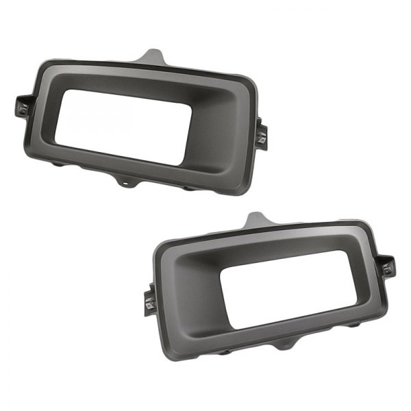 Replacement - Front Driver and Passenger Side Fog Light Bezel Set