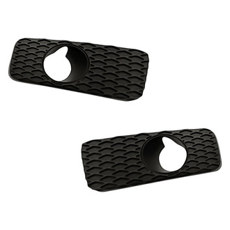Replacement - Front Driver and Passenger Side Fog Light Bezel Set (Standard Line)